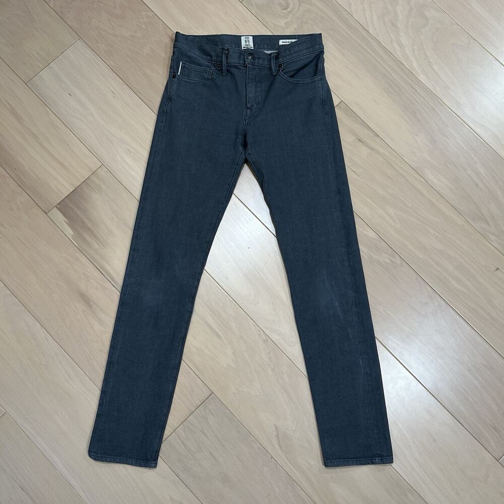 Hiroshi Kato The Pen Slim Gray Denim Jeans Men's 30